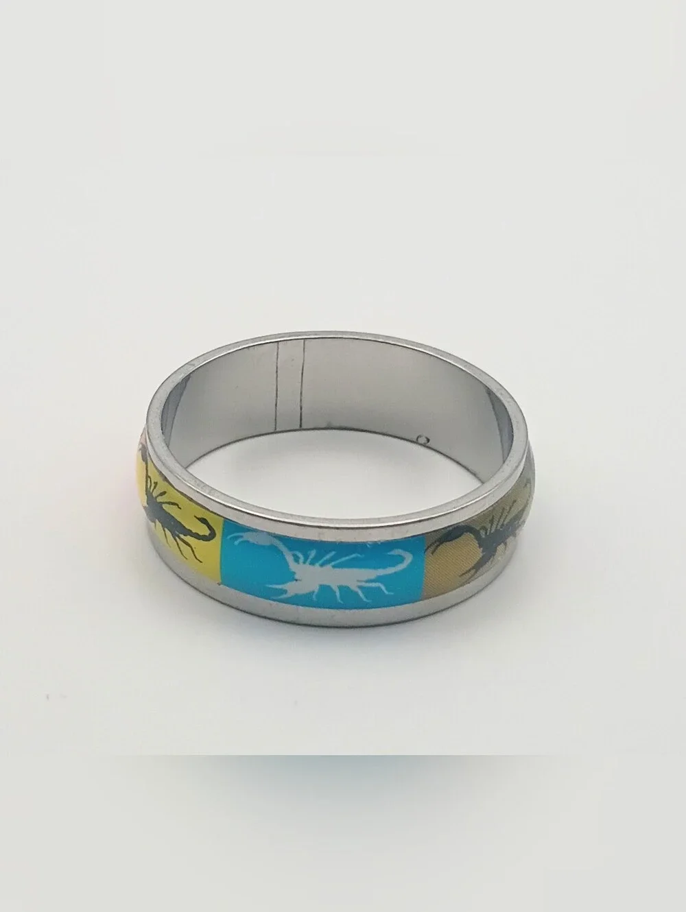 Stainless Steel Scorpion Pattern Men's Ring